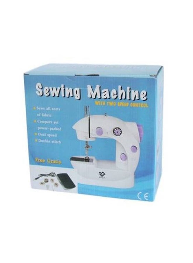 Portable Electric Sewing Machine 255.10483931.17 White/Purple