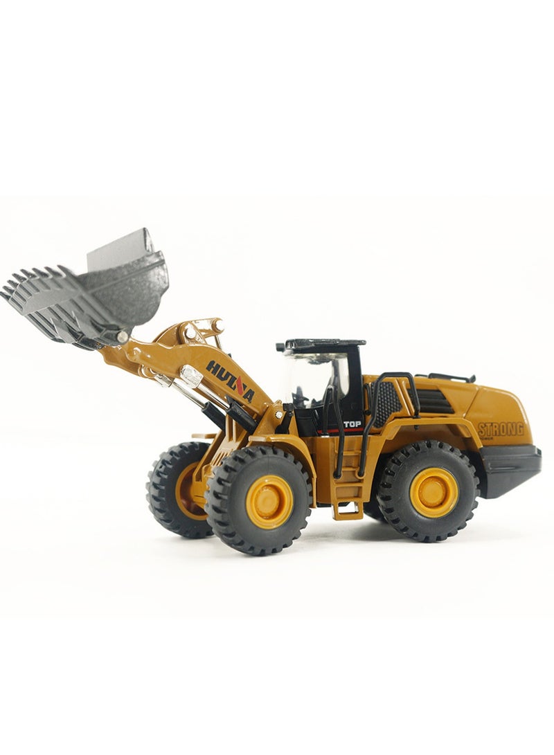 Children's Engineering Vehicle Model Toys 1/50 Engineering Vehicle Model(Large Bulldozer)