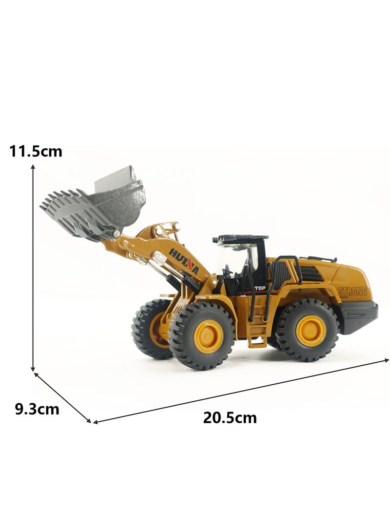 Children's Engineering Vehicle Model Toys 1/50 Engineering Vehicle Model(Large Bulldozer)