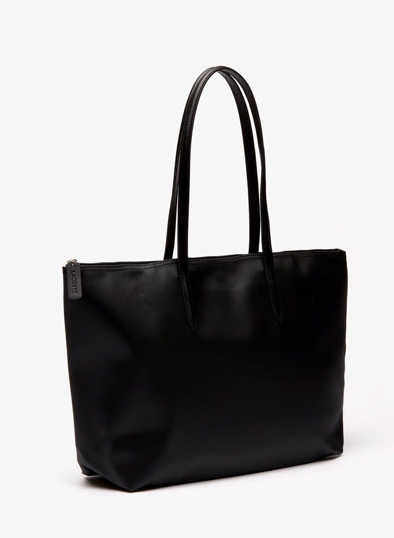 Lacosta Women's Black Large Tote Bag,Shoulder bag,Shopping Bag NF1888PO