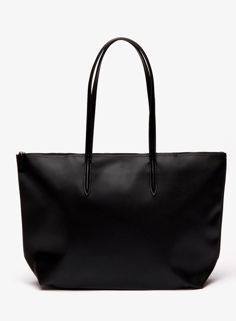 Lacosta Women's Black Large Tote Bag,Shoulder bag,Shopping Bag NF1888PO