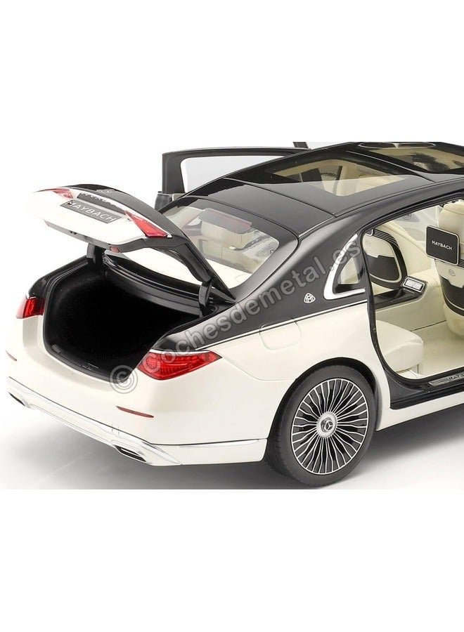 Luxury Sedan Alloy Diecast & Toy Car Metal Model with Sound and Light Shock Absorber Collectible Toy (Color: A, Size: With Box)