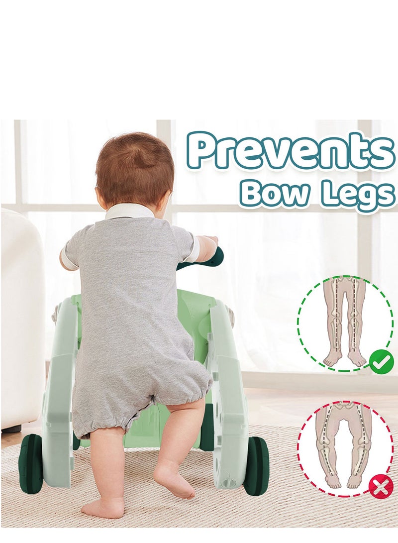 Baby Push Walkers for Babies 12 Months Sit to Stand Walker for Baby Girl Boy 5 in 1 Push Toys for Babies Learning to Walk Baby Activity Walker Toddler Walking Toy for Infant Kid 1 Year Old