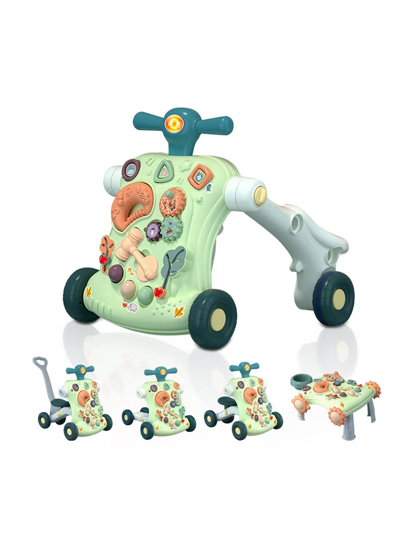 Baby Push Walkers for Babies 12 Months Sit to Stand Walker for Baby Girl Boy 5 in 1 Push Toys for Babies Learning to Walk Baby Activity Walker Toddler Walking Toy for Infant Kid 1 Year Old