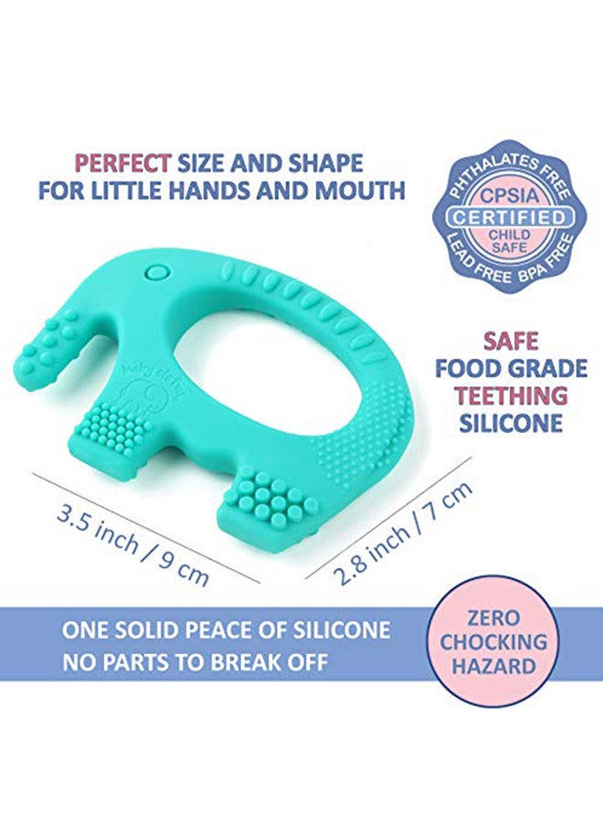 BPA Free Silicone Baby Teether