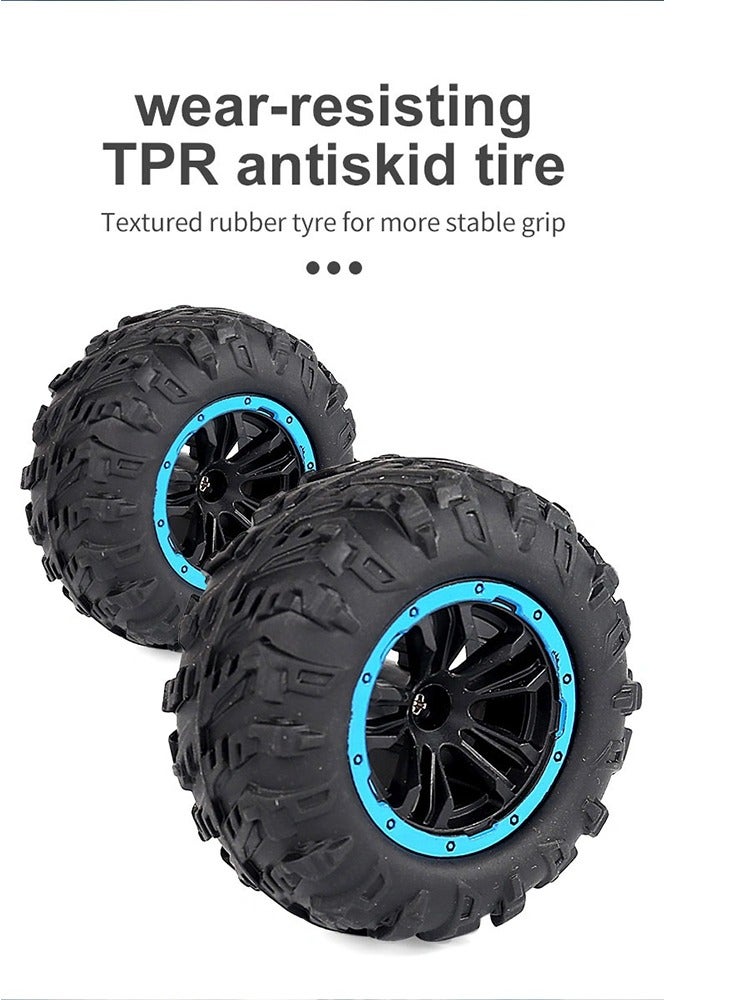 RC Car 2.4Ghz 4WD Remote Control Car 1:20 RC Rock Crawler with LED Lights All Terrain Off-Road Truck Climbing Car