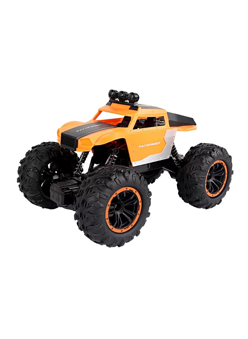 RC Car 2.4Ghz 4WD Remote Control Car 1:20 RC Rock Crawler with LED Lights All Terrain Off-Road Truck Climbing Car