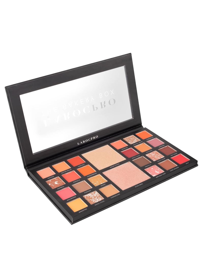 The Bakery Box 26 Shade Eyeshadow and Highlighter Makeup Palette