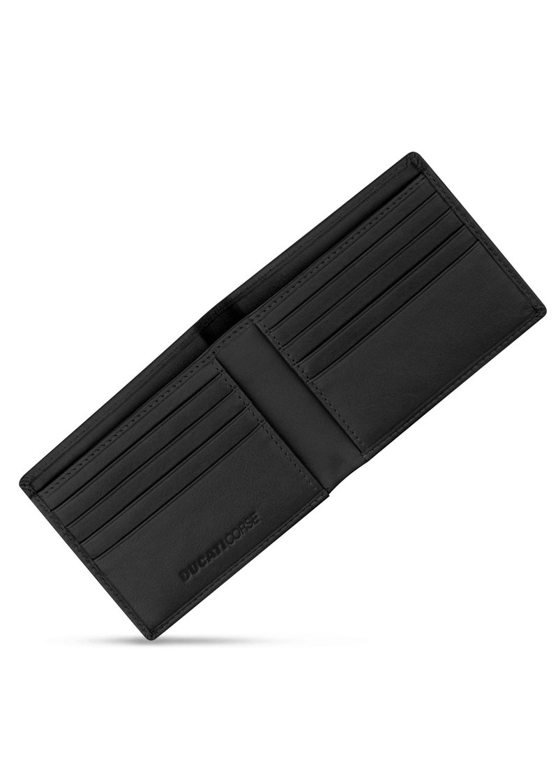 Nastro Black Genuine Leather Wallet For Men