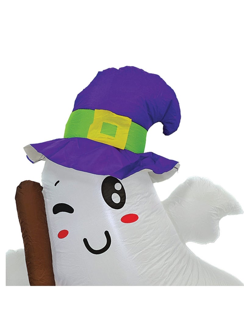 3.5 Feet Inflatable Friendly Ghost Spooky Fun Decorations for Indoor and Outdoor Halloween Party and for any Occasion