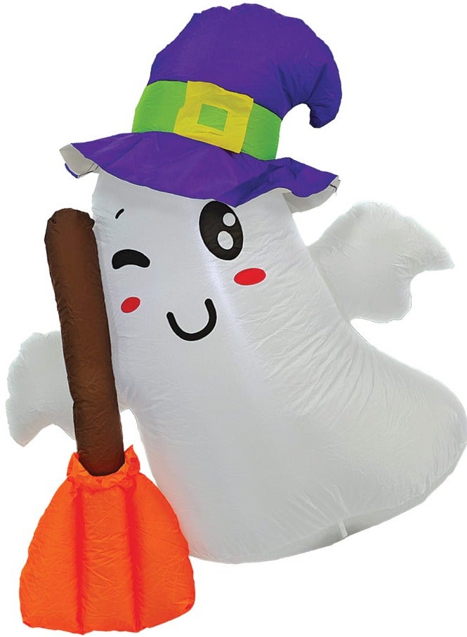 3.5 Feet Inflatable Friendly Ghost Spooky Fun Decorations for Indoor and Outdoor Halloween Party and for any Occasion