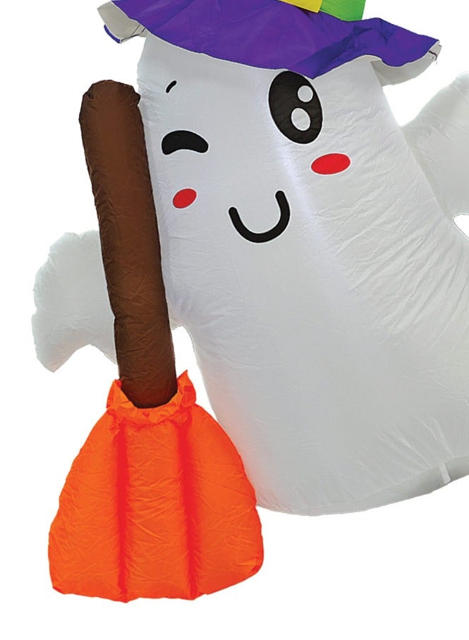 3.5 Feet Inflatable Friendly Ghost Spooky Fun Decorations for Indoor and Outdoor Halloween Party and for any Occasion