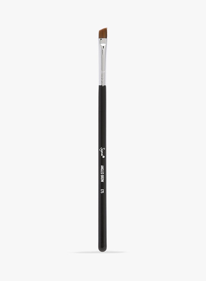 Angled Brow E75 Brush Black/Silver