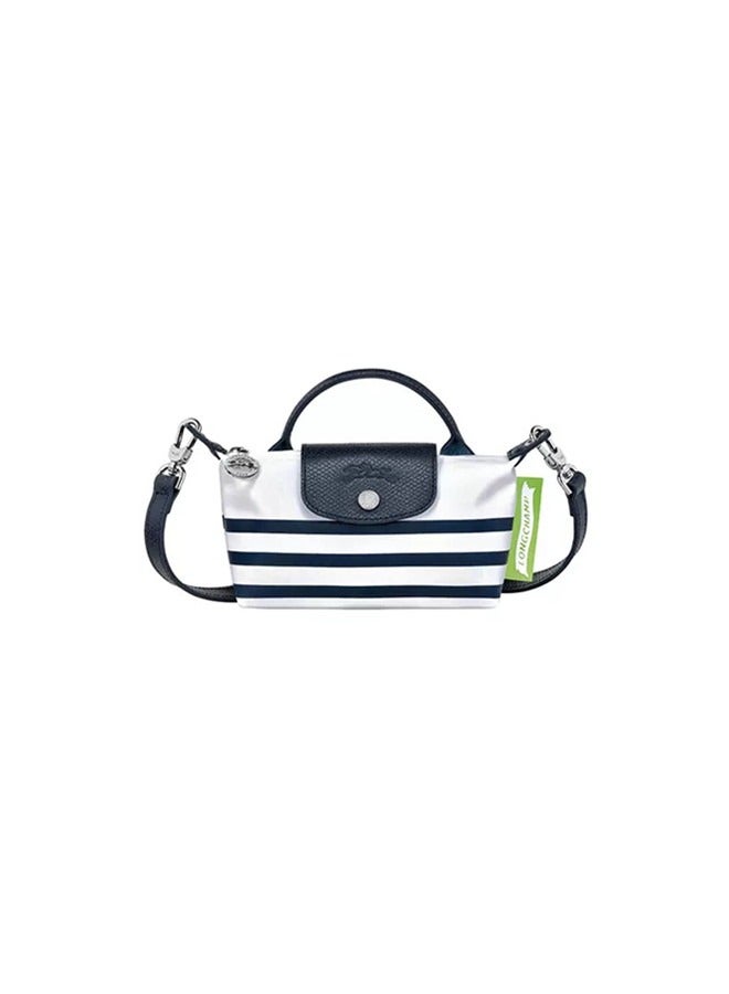 Champ Women's Classic Fashion Versatile Mini Makeup Bag Handbag Shoulder Bag Handheld Small Bag stripe