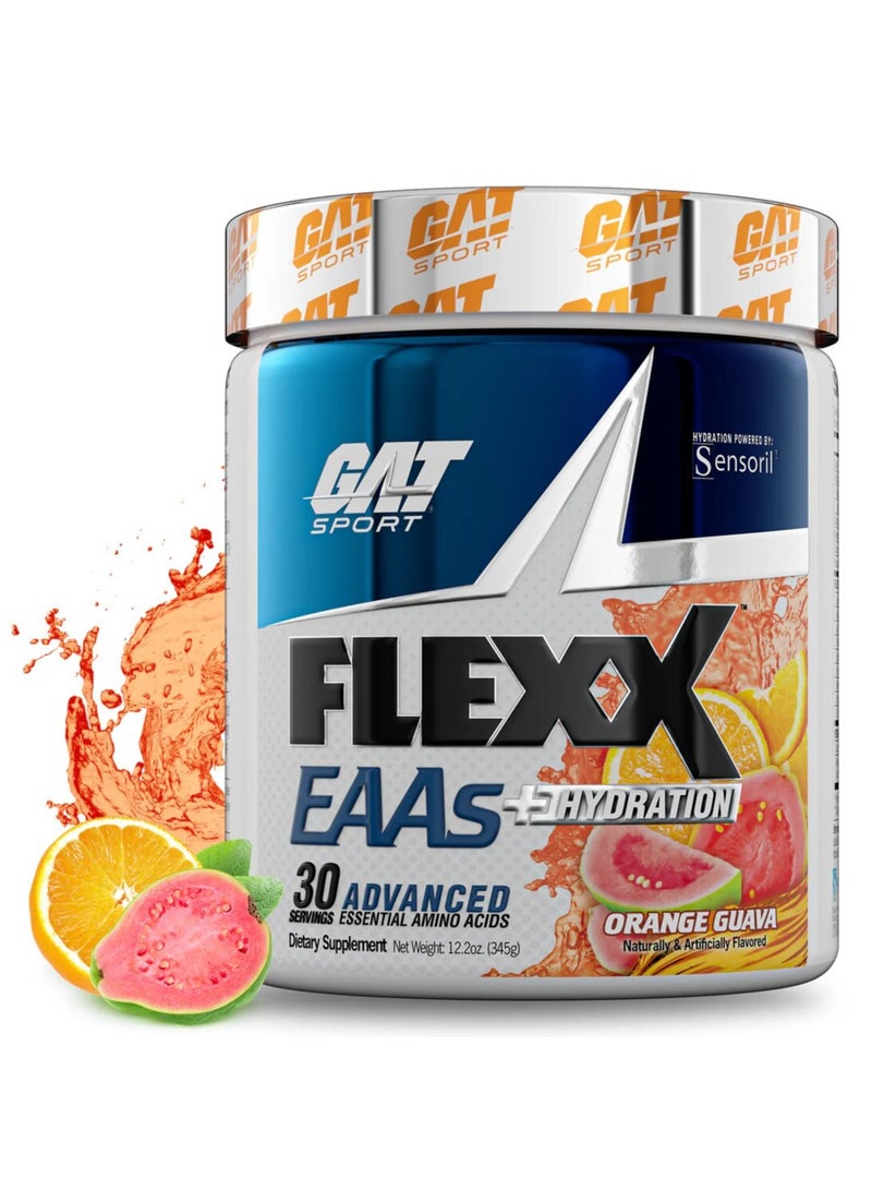 Gat Sport, Flexx EAA, Orange Guava, 345g, 30 Servings