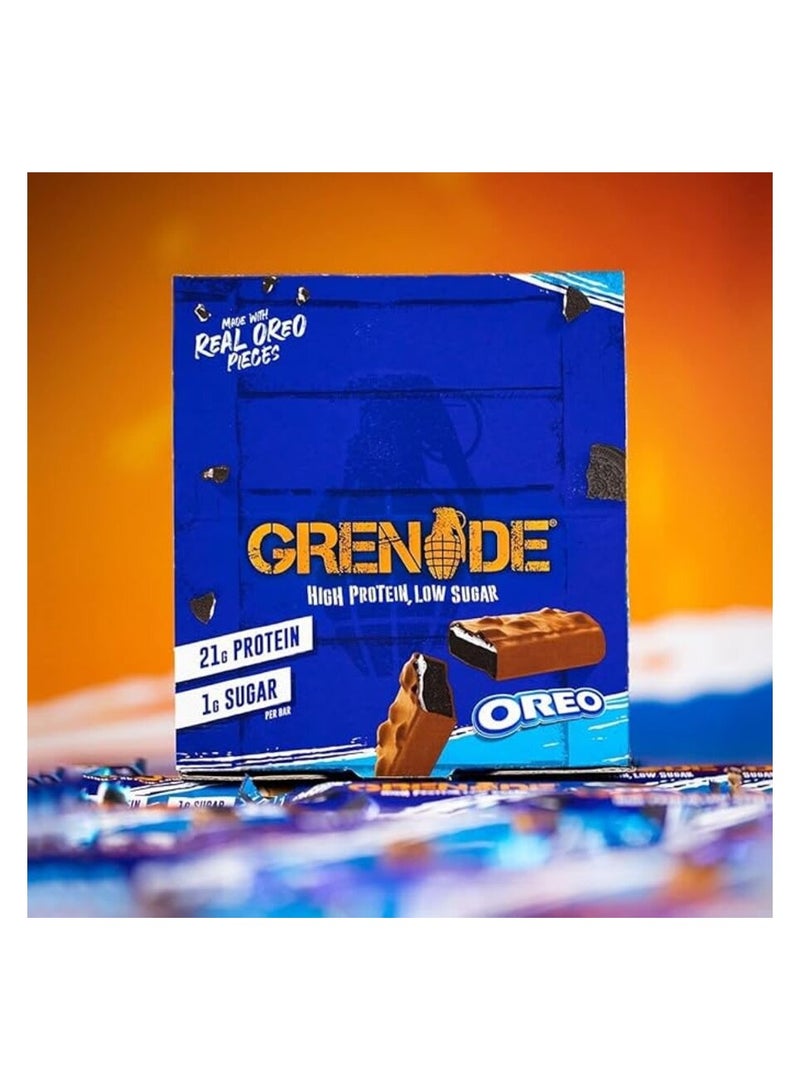 Grenade, Protein Bar, Oreo, 12x60g