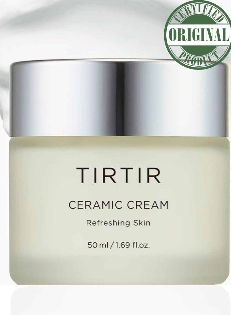 Tirtir Ceramic Cream – Refreshing and Hydrating Skin Cream with Ceramides – 50ml