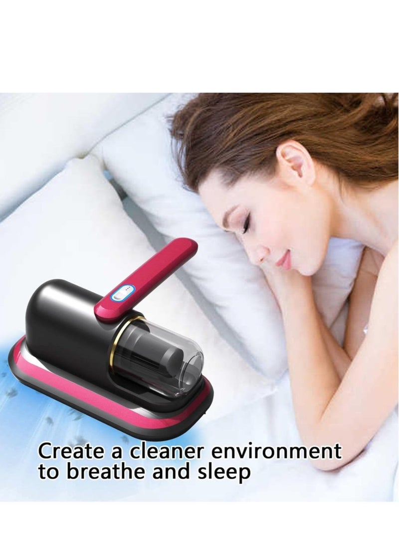 Bed Vacuum Cleaner Upgraded Cordless UV Vacuum Cleaner, Handheld deep Mattress Vacuum Cleaner, Effectively Cleans Bedding, Sofas, Carpets and Other Fabric Surfaces