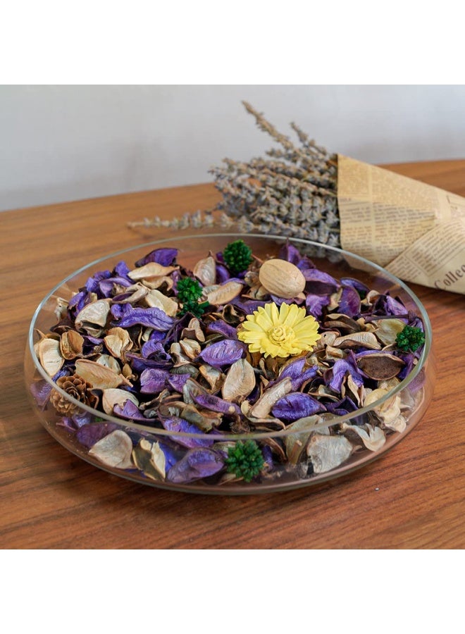 Potpourri Bag Purple Dried Flowers Lavender And Tangerine Scented Fragrance Sachet Petal Bowl Vase Filler For Centerpiece Spring Summer Mother S Day Home Decor 2 Bags-8.4Oz. Purple