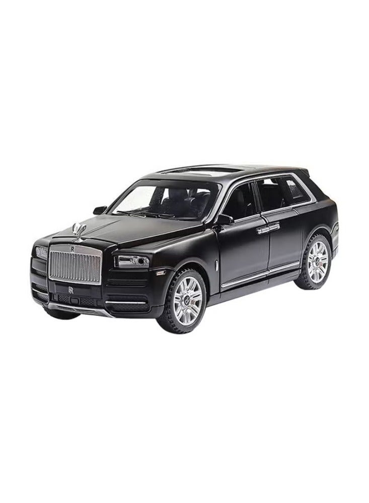 Rolls Royce Cullinan Zinc Alloy Toy Car Durable Sound And Light Effect Black