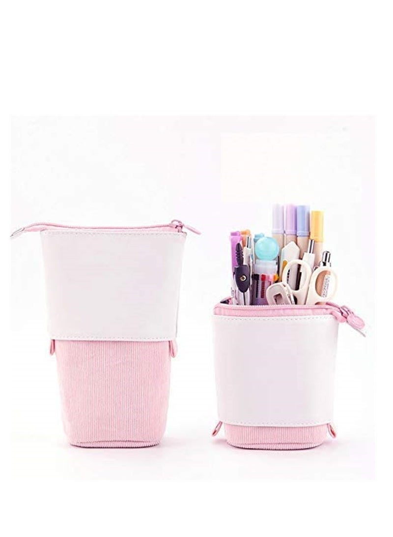 SYOSI Pen Pencil Telescopic Holder Stationery Case