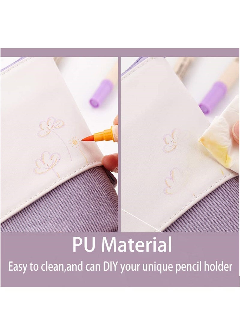 SYOSI Pen Pencil Telescopic Holder Stationery Case