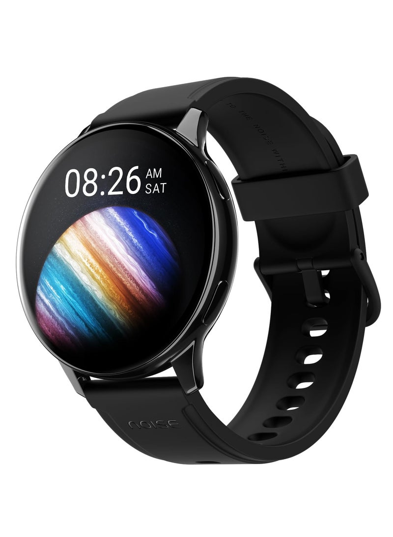 Noise Newly Launched Vortex Plus 1.46” AMOLED Display, AoD, BT Calling, Sleek Metal Finish, 7 Days Battery Life, All New OS with 100+ Watch Faces & Health Suite (Jet Black)