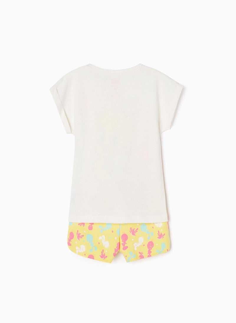 T-shirt + Shorts Set for Girls 'Tweety'