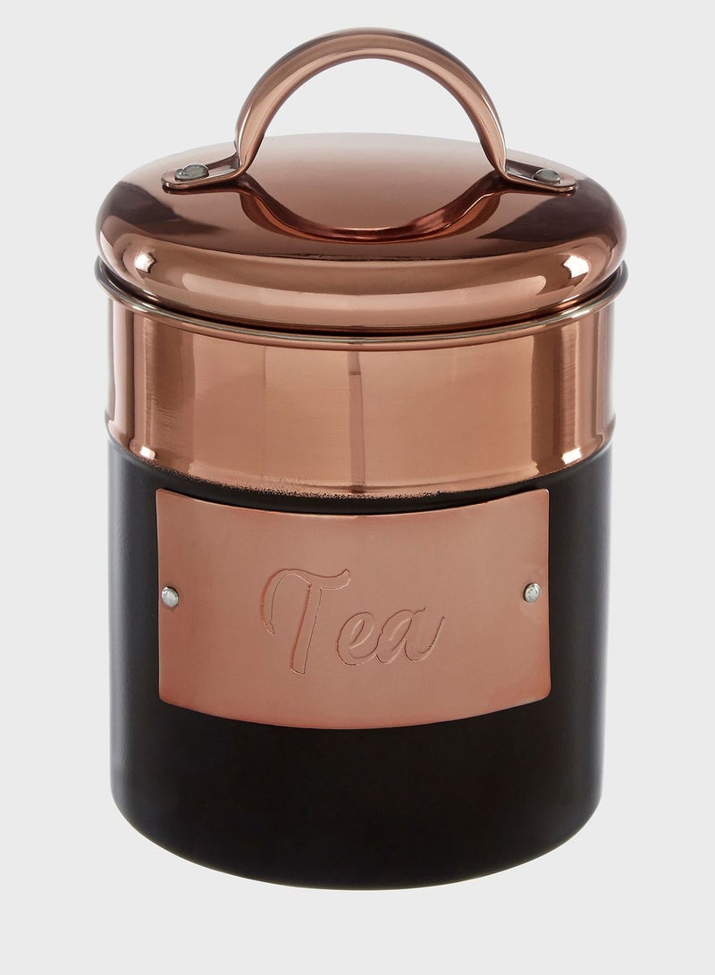 Copper Prescott Tea Canister