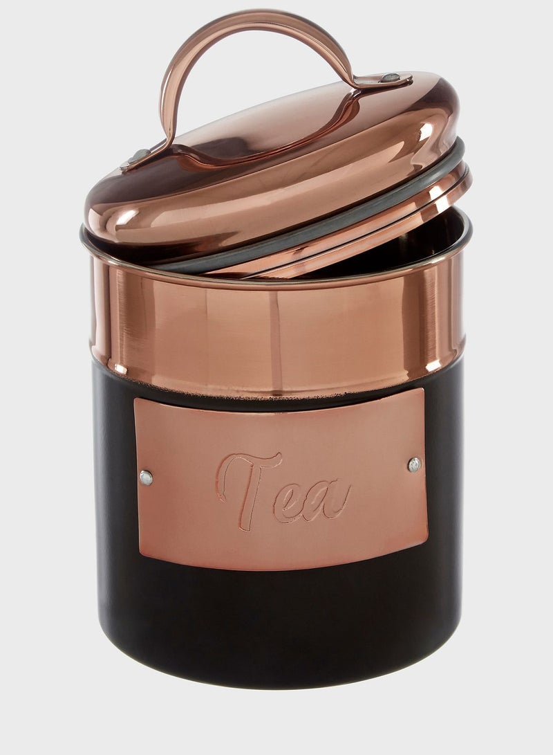 Copper Prescott Tea Canister