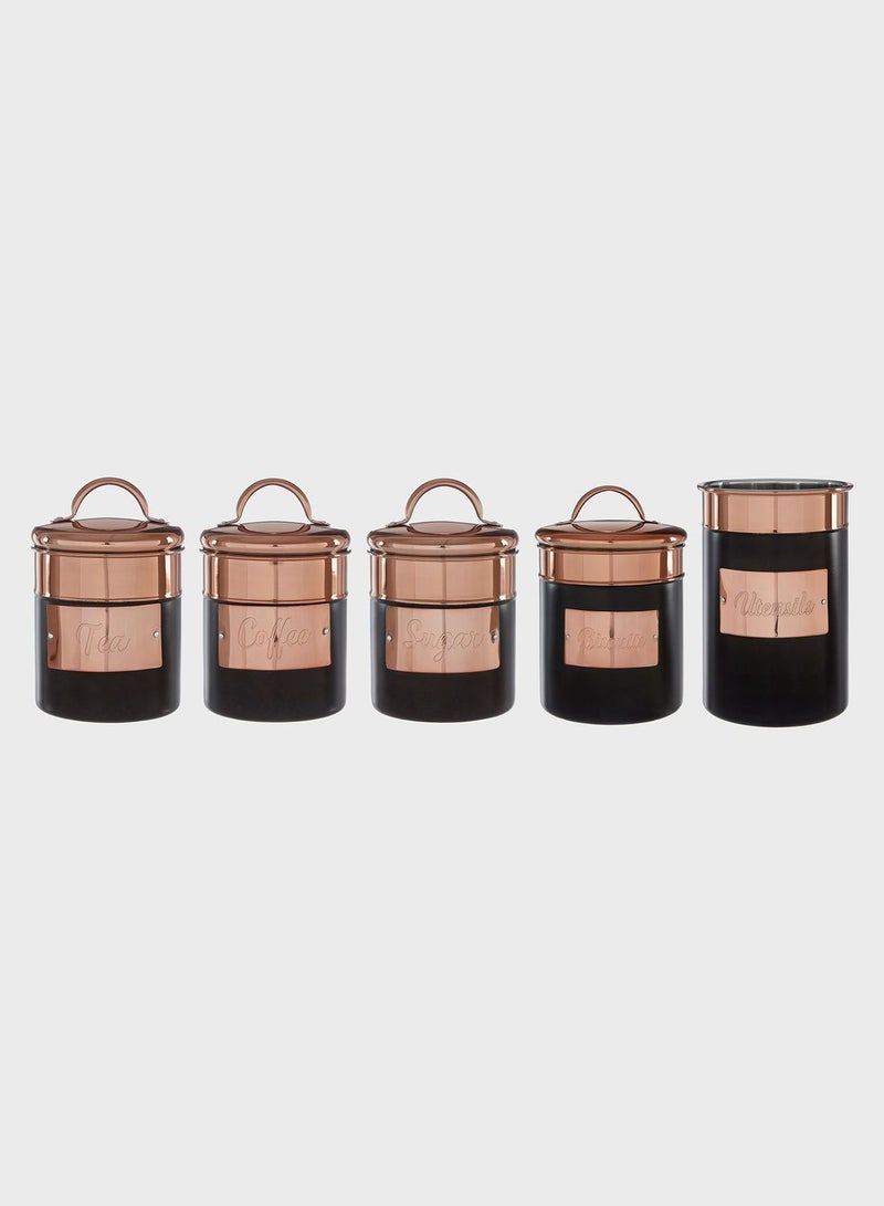 Copper Prescott Tea Canister