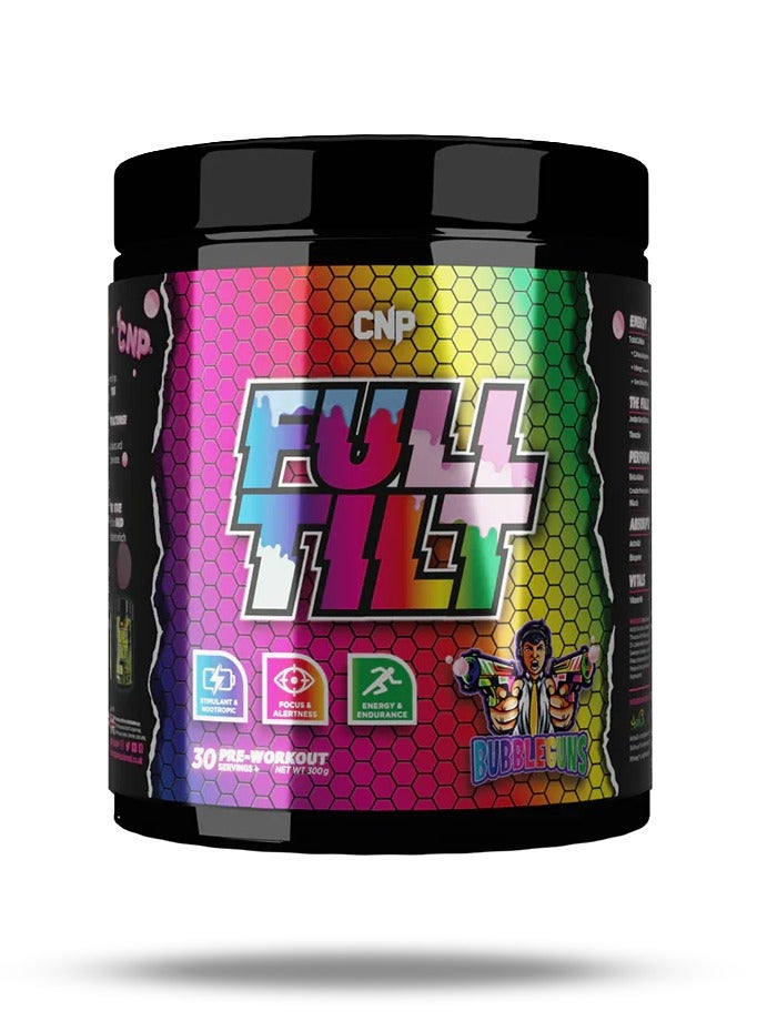 CNP Full Tilt Pre-Workout Bubbleguns Flavor 30 Serving