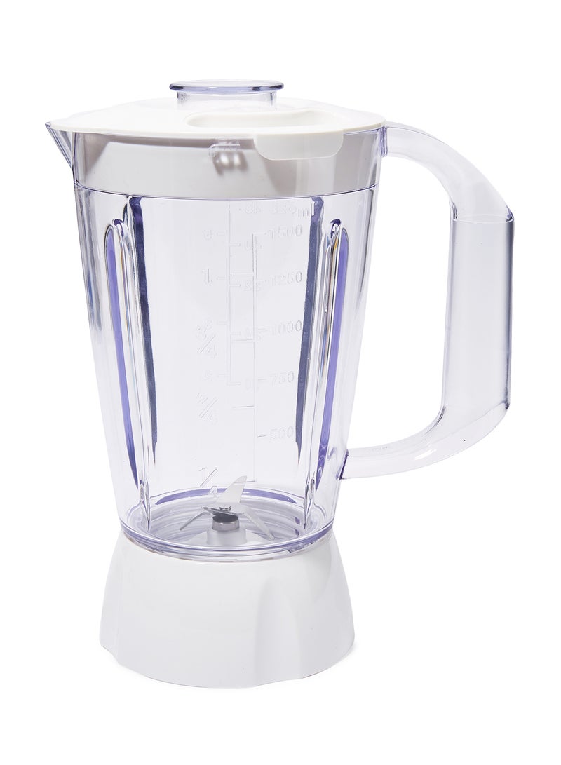 Big Jar Set For Food Processor White/Transparent