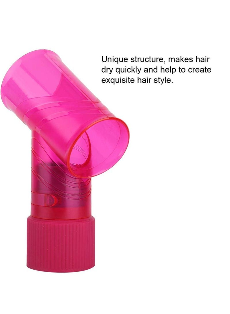 Hair Dryer Diffuser, Blow Dryer Attachment, Curly Hair Dryer Diffuser, Hair Salon Styling Tools, Create Curly Hair, for Men and Women, Dry Hair Quickly(Pink)