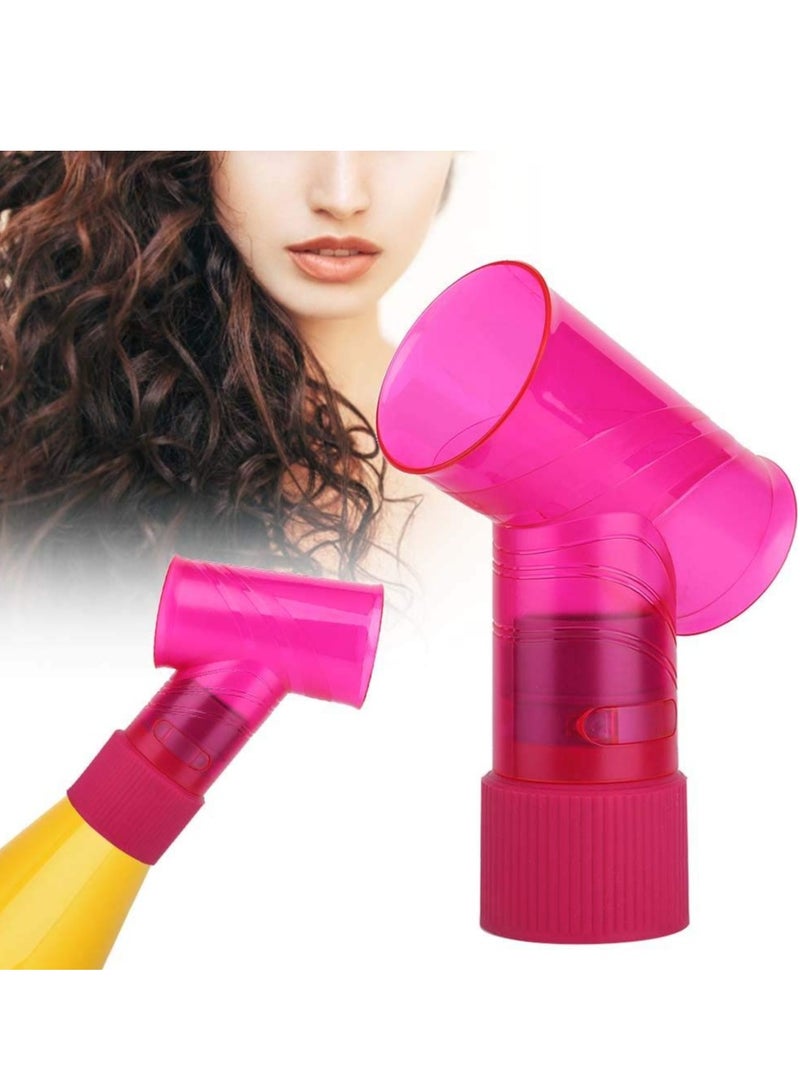 Hair Dryer Diffuser, Blow Dryer Attachment, Curly Hair Dryer Diffuser, Hair Salon Styling Tools, Create Curly Hair, for Men and Women, Dry Hair Quickly(Pink)