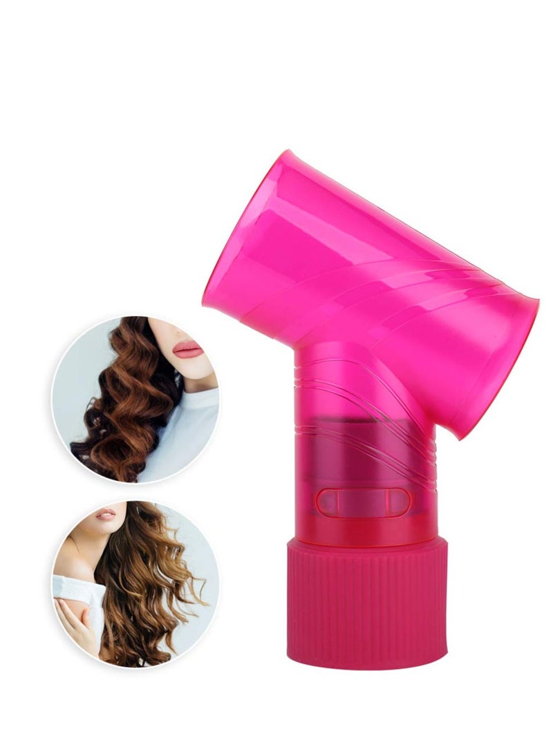 Hair Dryer Diffuser, Blow Dryer Attachment, Curly Hair Dryer Diffuser, Hair Salon Styling Tools, Create Curly Hair, for Men and Women, Dry Hair Quickly(Pink)