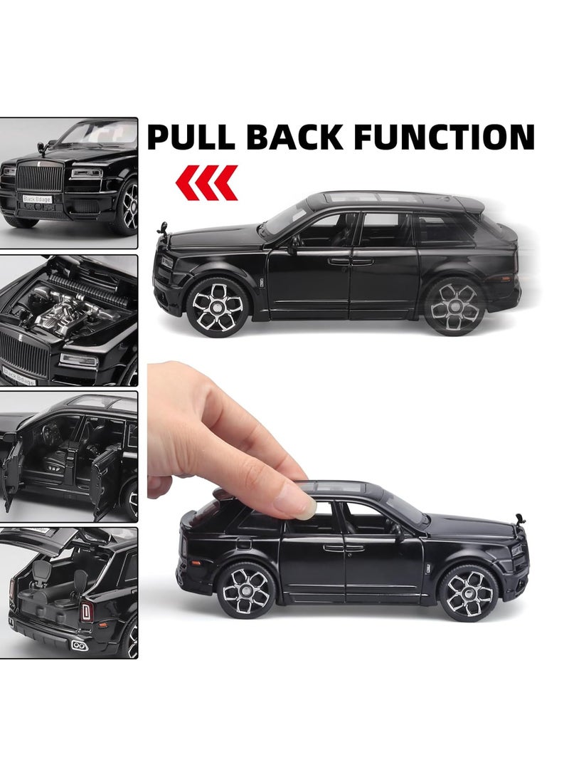 1:32 Rolls-Royce Cullinan Die Cast Metal Model Cars,Pull Back Toy Cars with Light and Sound,Cars Toys Gifts for Age 3+