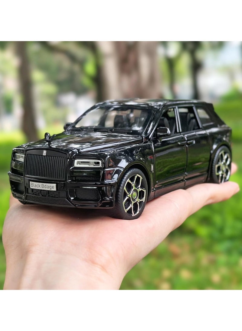 1:32 Rolls-Royce Cullinan Die Cast Metal Model Cars,Pull Back Toy Cars with Light and Sound,Cars Toys Gifts for Age 3+