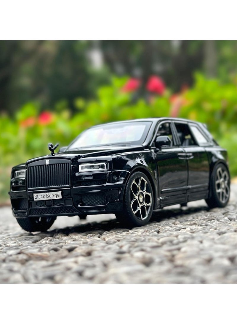 1:32 Rolls-Royce Cullinan Die Cast Metal Model Cars,Pull Back Toy Cars with Light and Sound,Cars Toys Gifts for Age 3+