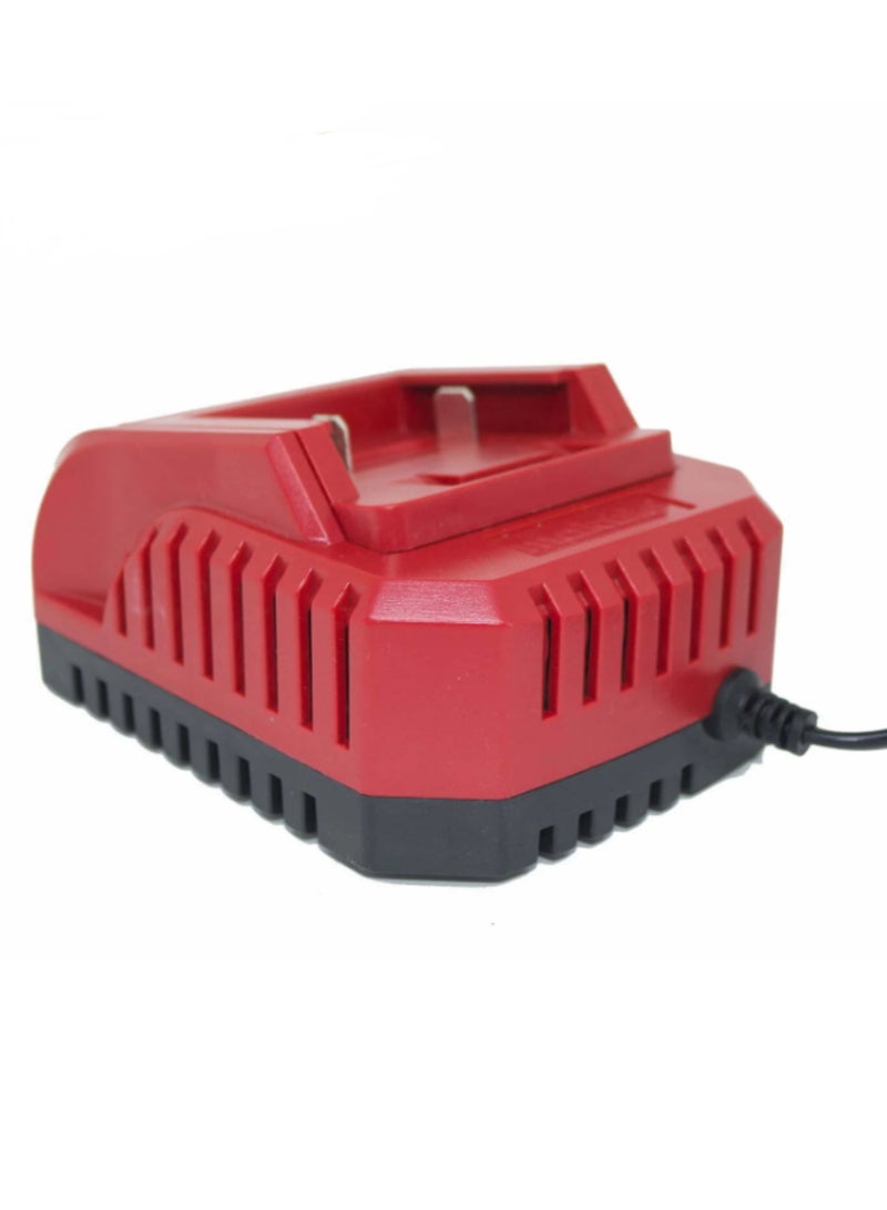 20V Lithium-Ion Battery Charger, 220V-240V Fast Charging with LED Indicator, Intelligent Charge Management, Overload Protection for 20V Batteries- 7120-25A