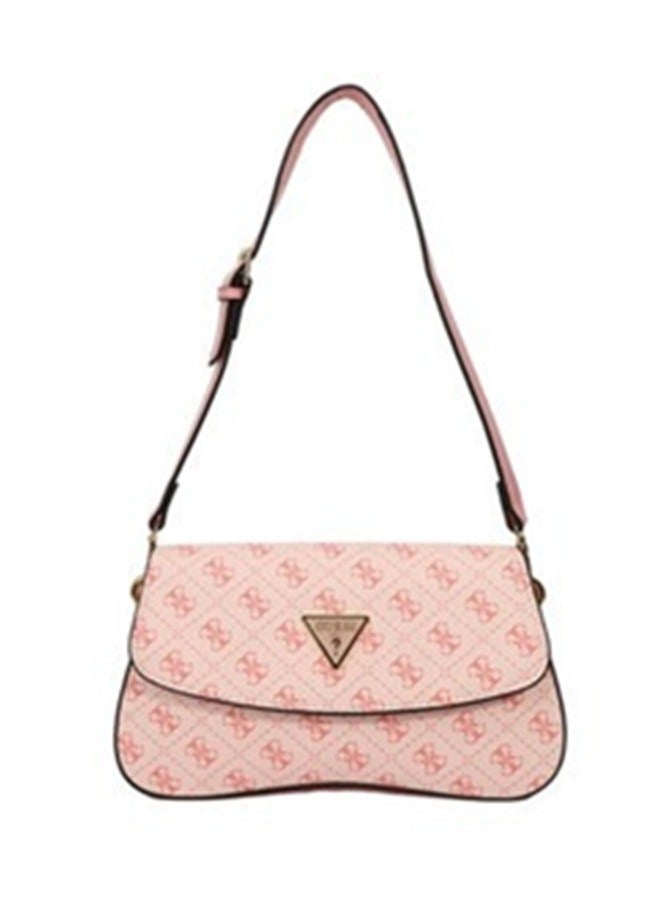 New Fashionable Printed Trendy Bag with Summer Style and Personalized Women's Underarm Bag Pink