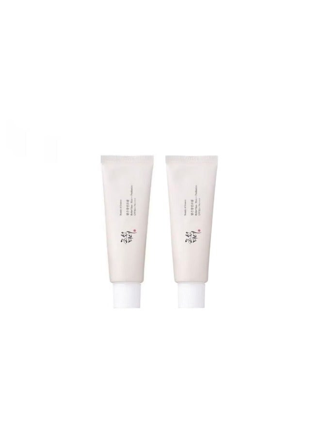 Relief Sun, Rice + Probiotics (SPF50+ PA++++) Cream White 50ml(2 pieces)