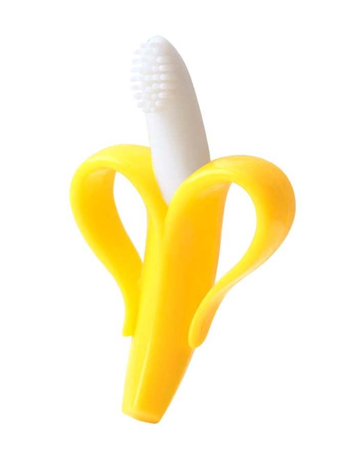 Bendable Banana Toothbrush Training Teether 10centimeter