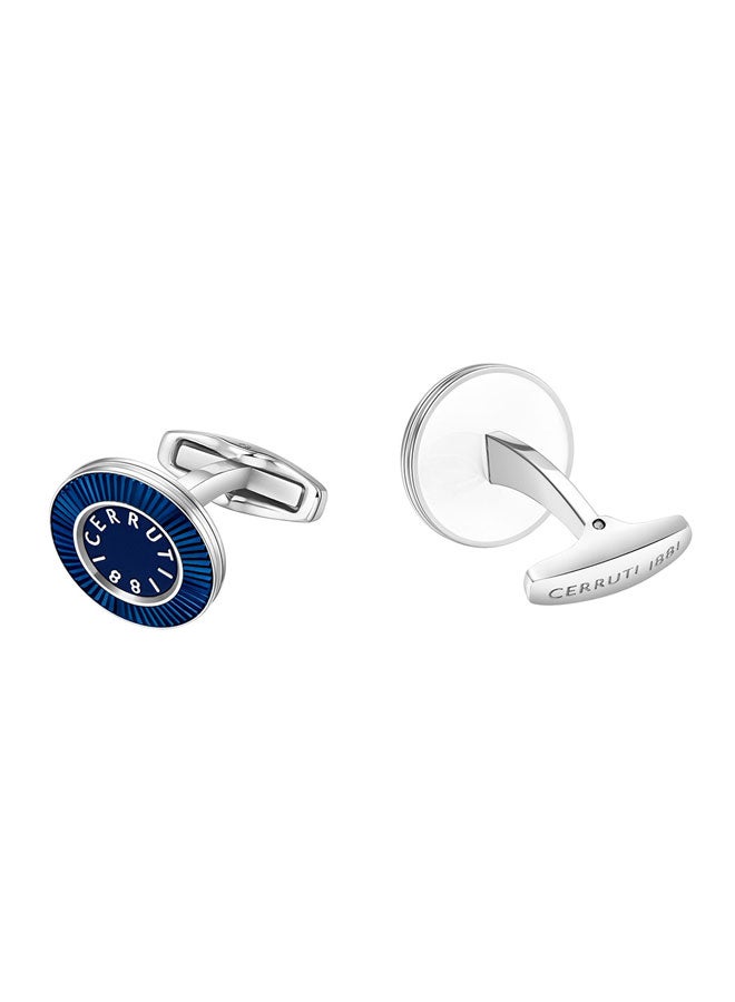 Cerruti 1881 Gents Cufflink Blue – Stylish and Unique Men's Jewelry