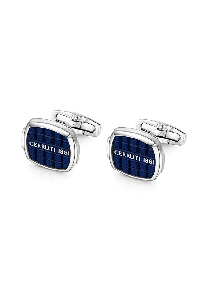 Cerruti 1881 Gents Cufflink Blue – Stylish and Contemporary Design