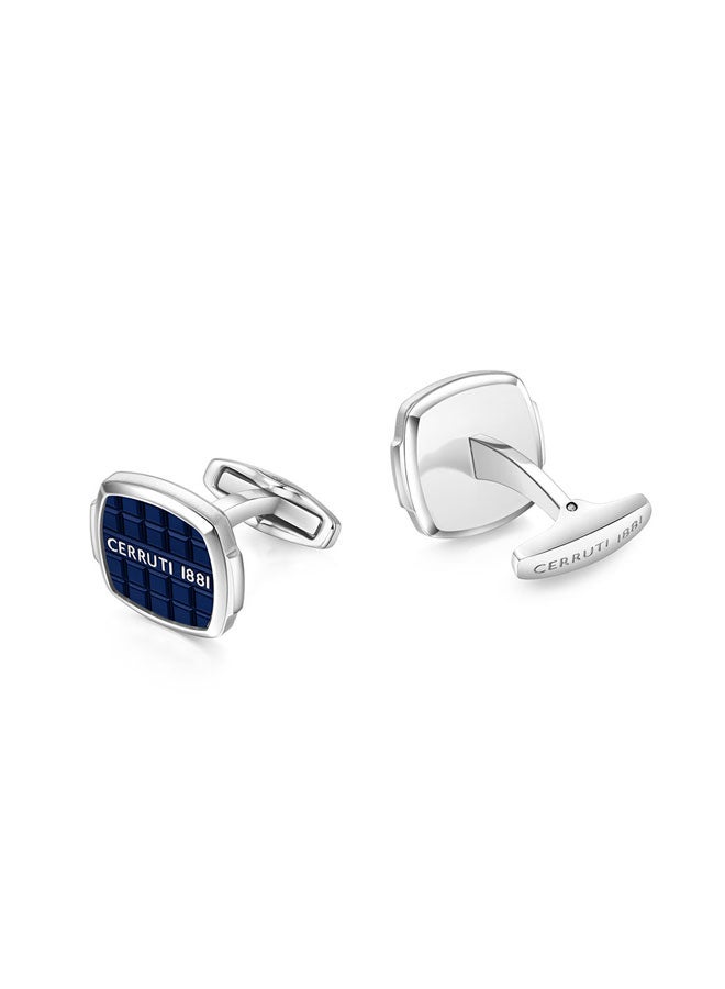 Cerruti 1881 Gents Cufflink Blue – Stylish and Contemporary Design