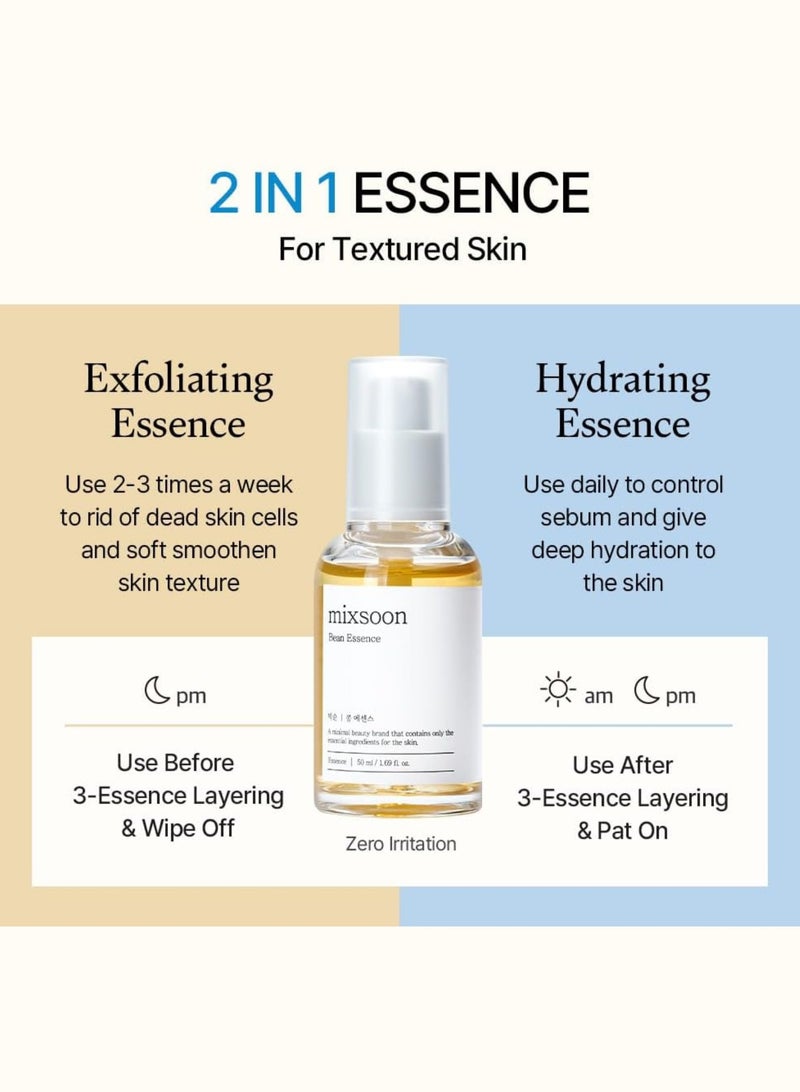 Mixsoon Bean Essence 30ml – Enriched Bean Extract for Hydration and Nourishment