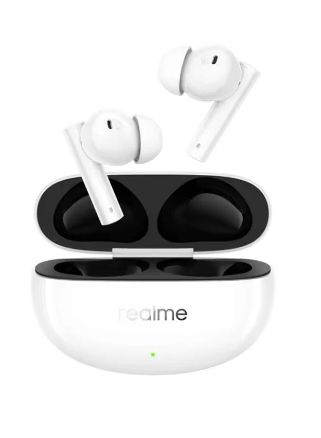 Original Buds Air 5 TWS Earphone 50dB Active Noise Cancelling True Wireless IPX5 Waterproof Bluetooth 5.3 Headset White