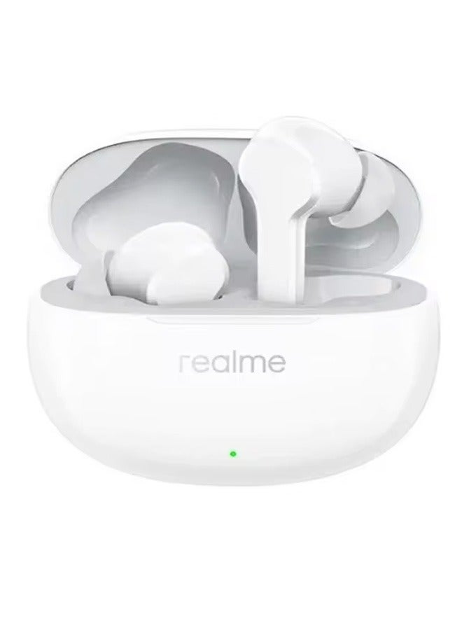 New Buds T110 Global Version TWS Wireless Earphone AI ENC Bluetooth 5.4 38 Hours Battery Life IPX5 Waterproof Headphone White