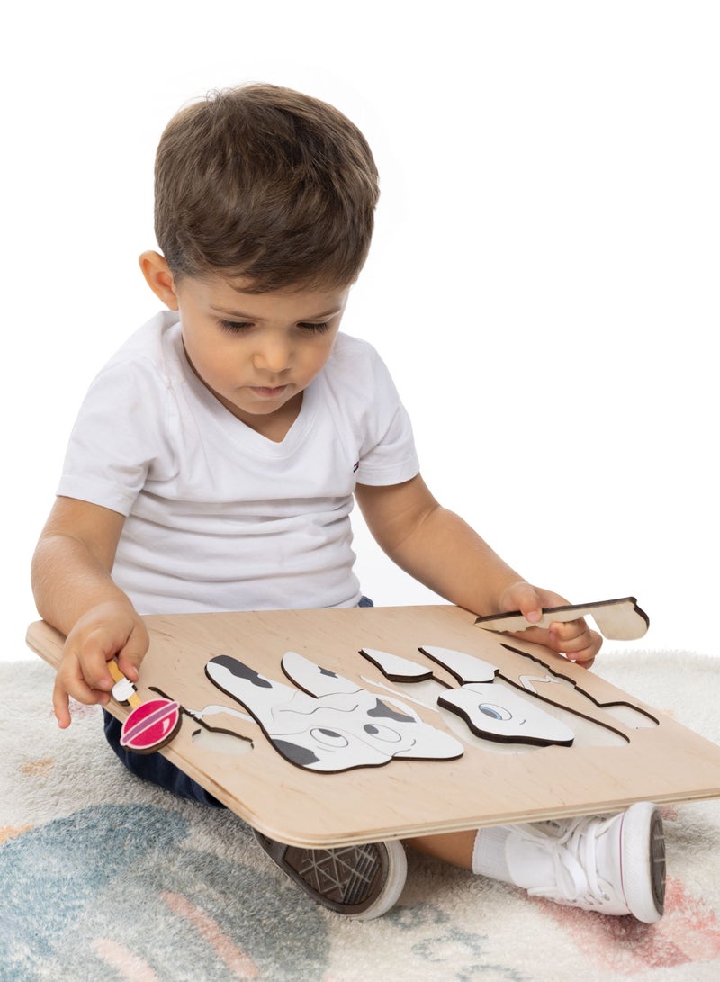 Educational Wooden Toy Puzzle